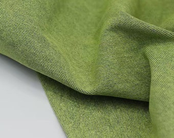 3 Color Avocado green/light blue/navy blue color Twill denim pure cotton washed denim fabric high-grade clothes, bags and shoes fabric