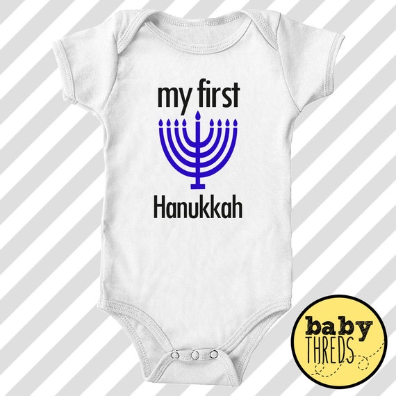 hanukkah onesie baby