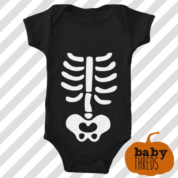 skeleton onesie baby