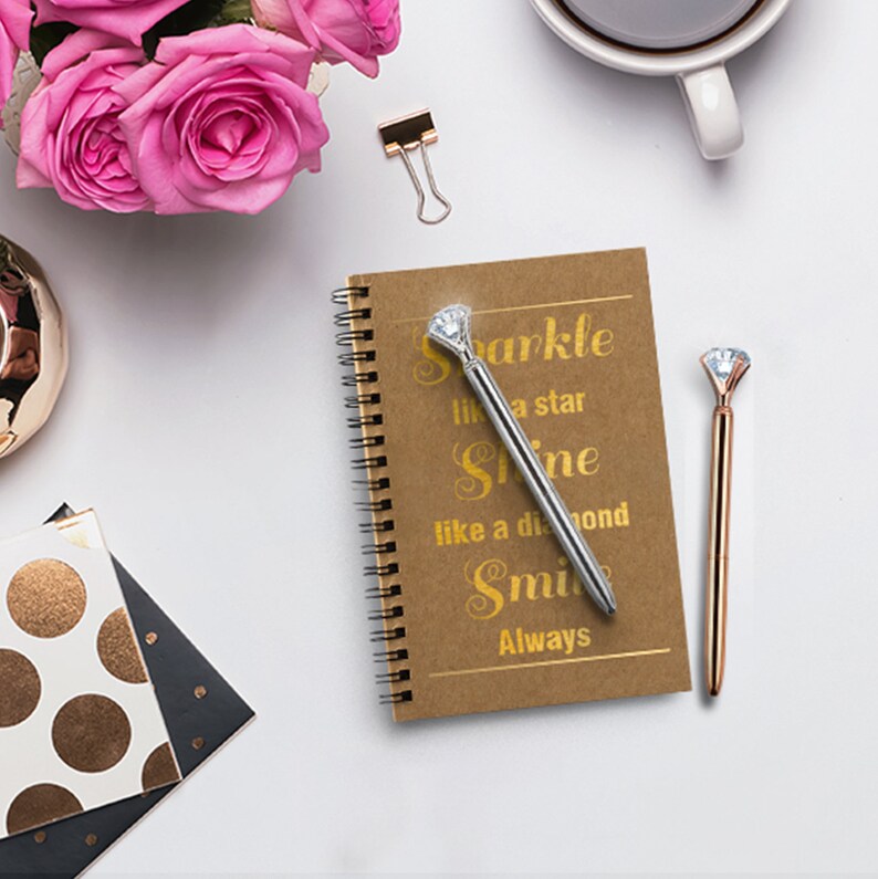 Diamond Pen Set of 8 24pcs Ballpoint Pen Boss Gift Etsy