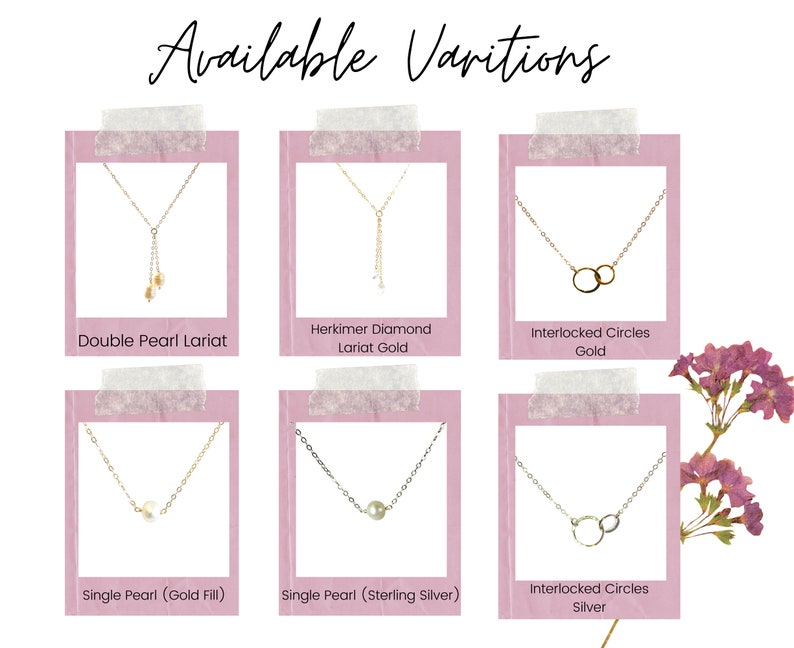 Girlfriend and Touching Message Sweet Gifts for Girlfriends with Romantic Comes with Gift Box and Pouch Pearl /& Diamond Necklaces