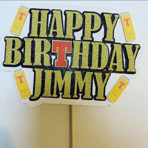 Beer cake topper,tennents birthday cake topper, personalised,beer topper,tin,lager,custom topper,party,decoration,birthday,dad,grandad