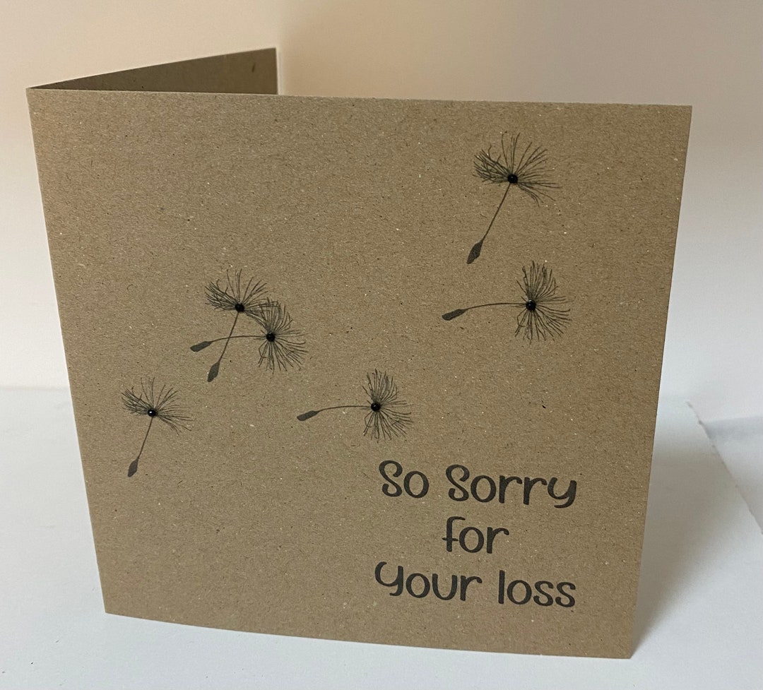 Stuff4 Beileidskarte 'Thinking Of You Love Tree' – Trauerkarte Mit Baum-Design, 145 Mm