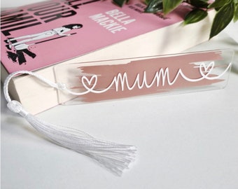 Personalised Bookmark for Mum,mummy,Gran,Nana,Mothers Day Gift,Book Reading Accessory,Book Club Reader, bridesmaids,bookworm