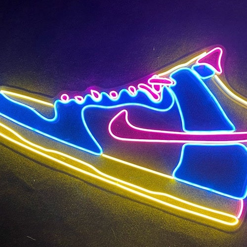 sneakers neon
