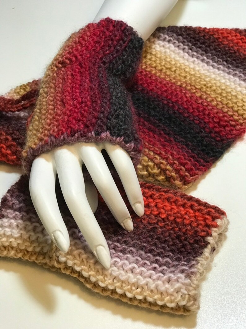 Knitted Scarf and Mittens Set Knitted Mittens Knitted Womens Etsy