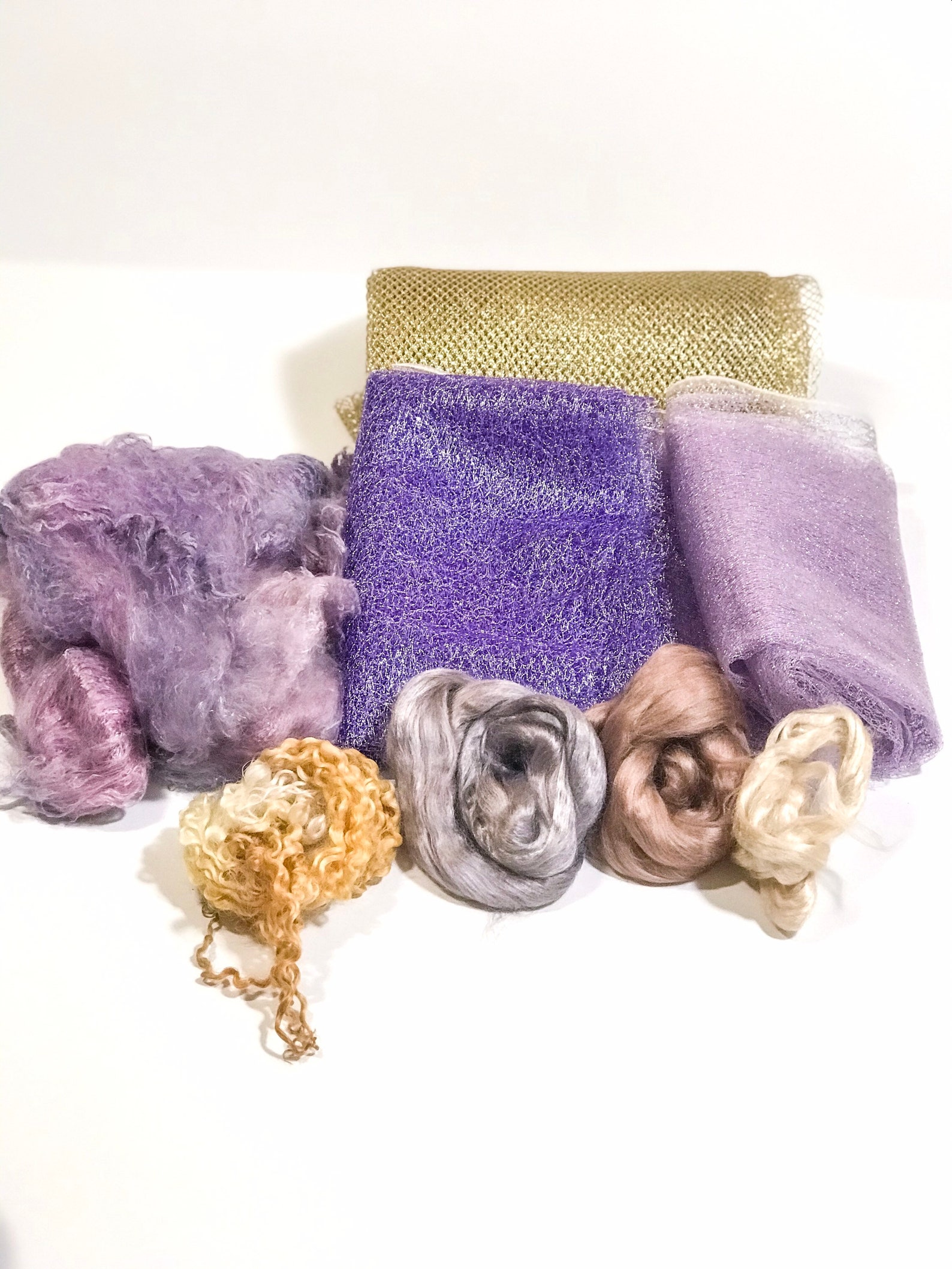 Nuno Felting Kit Wet Felting Felt Supplies DIY Kit Viscose Etsy