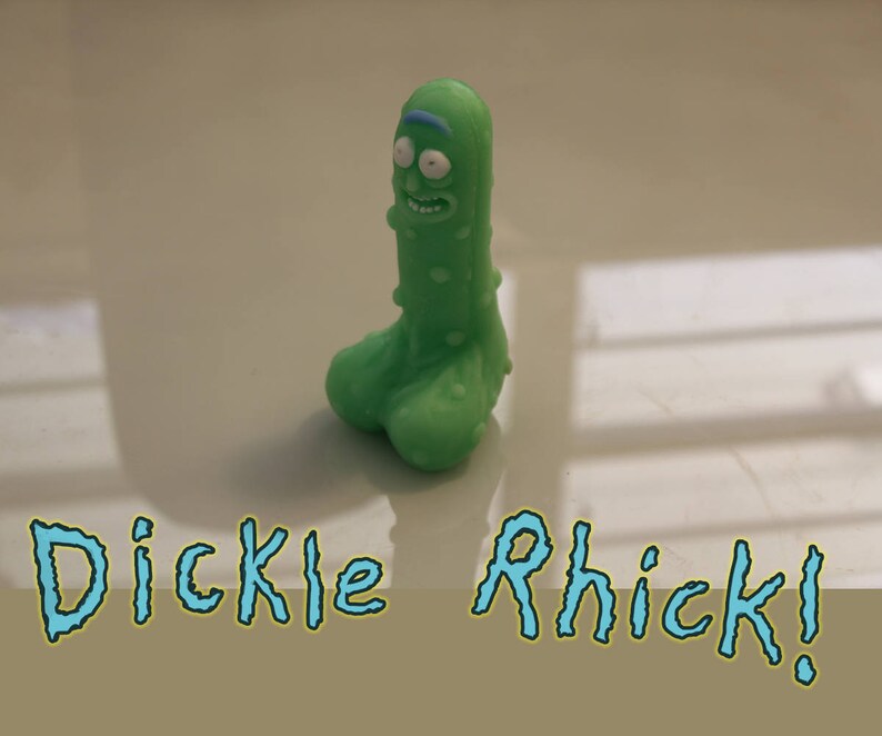 Dickle Rick Pickle Scientist Dildo - Etsy