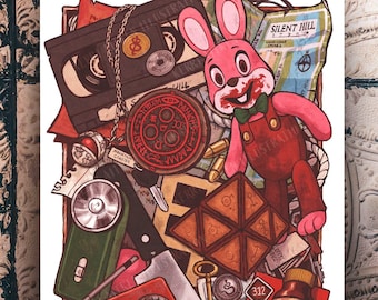 Silent Hill Mementos - 11x17"Art Print Poster
