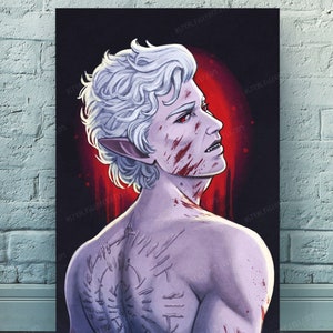 Astarion - 11"x17" Print - Baldur’s Gate 3 Fan Art