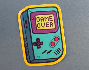 Game Boy 3" Vinyl Sticker