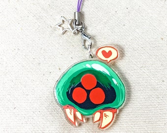 Metroid "1.5 Acrylic Charm - Keychain or Cell Phone Strap