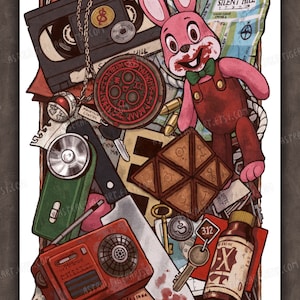 Silent Hill Mementos - 30,5x43 cm Kunstdruck Poster