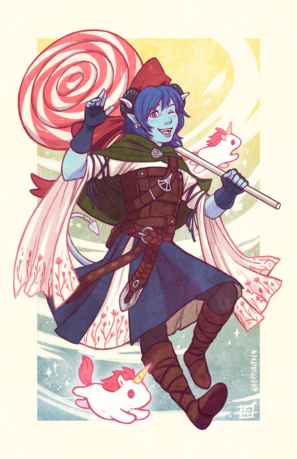 Jester Lavorre 11x17 Print Critical Role Fan Art - Etsy