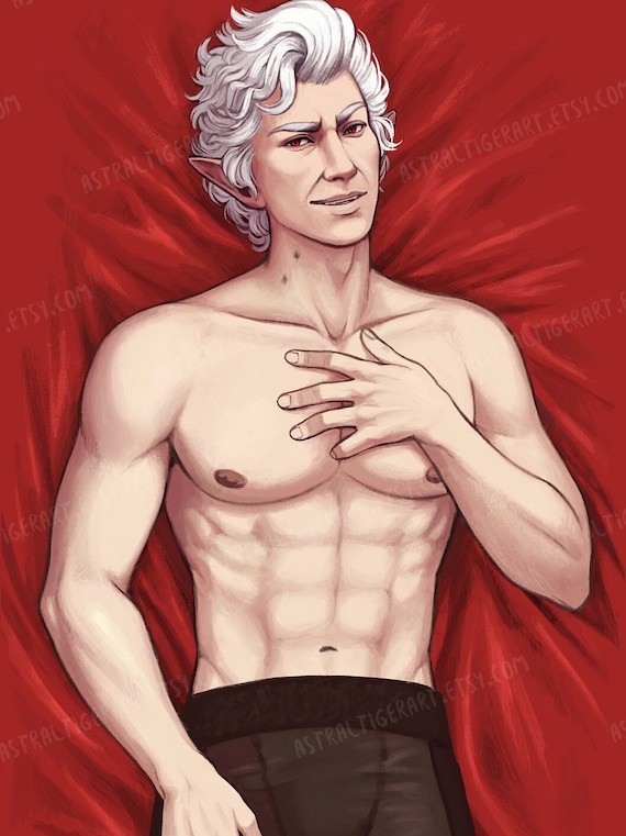 Astarion Body Pillow Cover Dakimakura One Sided 20x60 Etsy UK