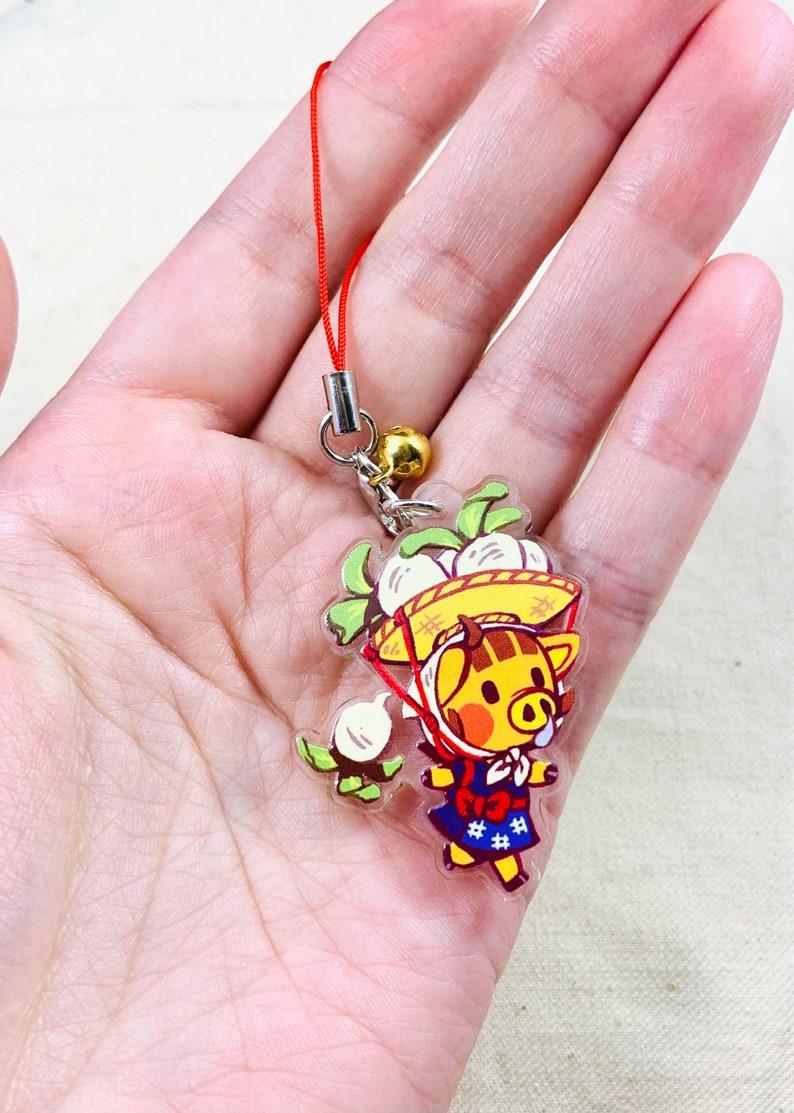 Daisy Mae Animal Crossing 1.5 Double Sided Acrylic Charm image 3