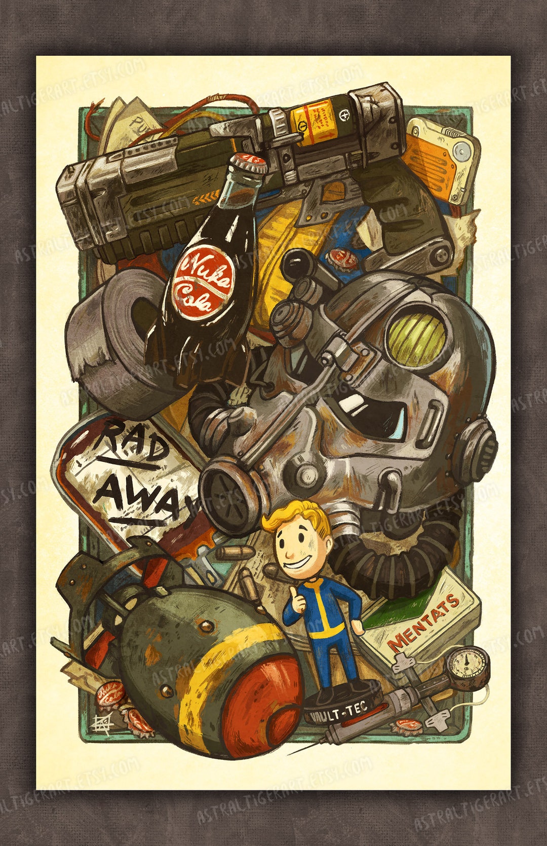 【ポスター】Falloutフォールアウト②(A1サイズ) 今年人気のブランド品や ポスター】Falloutフォールアウト②(A1