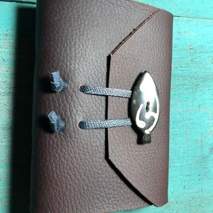Hand made leather journal image 1