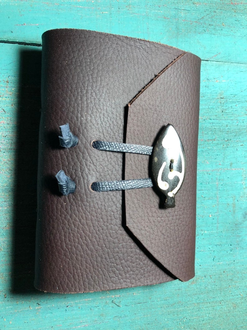 Hand made leather journal image 1