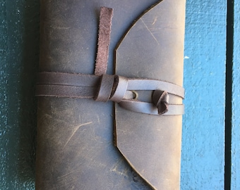 Hand made leather jurinal