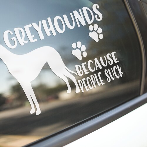 Crazy Dog Lady Window Decal Sticker For Cars And Trucks | Custom Made In The USA | Fast Shipping - Foto 4