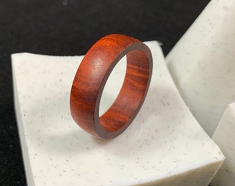 Redheart Wood Ring Traditional Custom Handmade