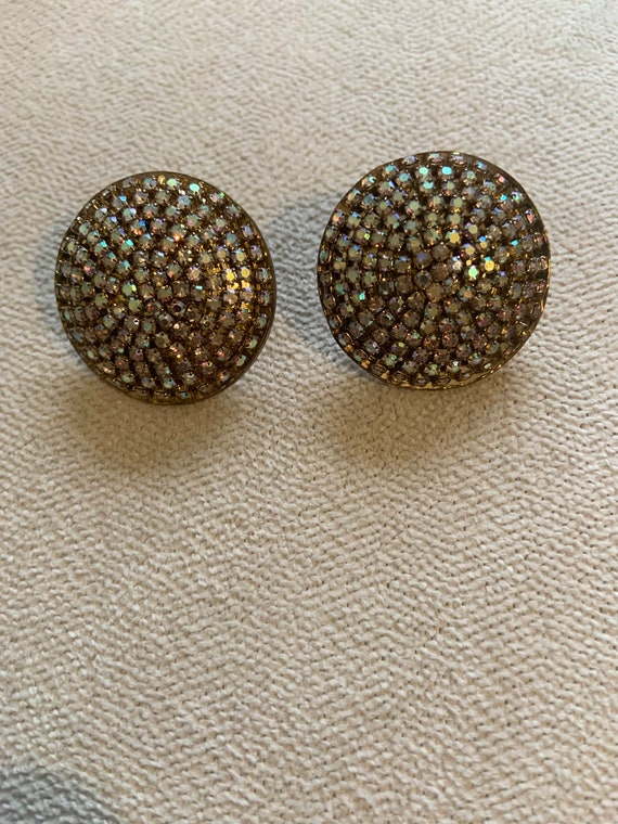 Vintage multi studded shimmer Earring