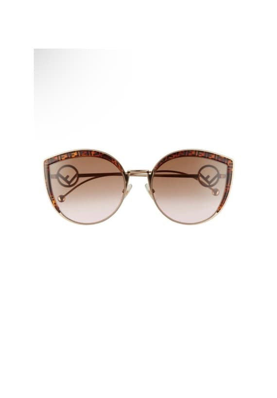 Vintage Fendi monogram Cat Eye Sunglasses