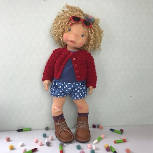 Articulated waldorf doll *Momo* 20&quot;
