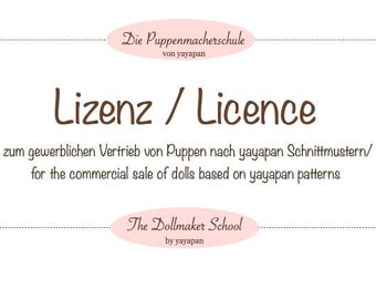 License for distributing dolls & doll clothes