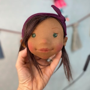 Doll making online course Felting Faces ENGLISH SUBS learn to model realistic, vibrant & cute doll heads image 7