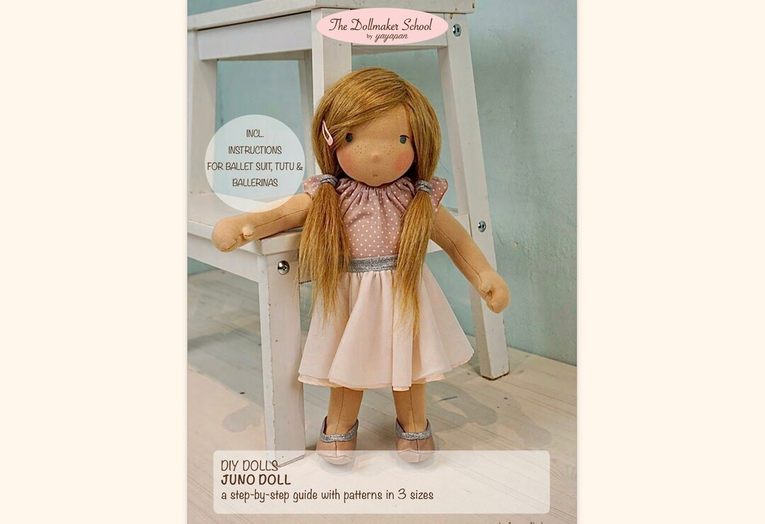 Ebook Doll Juno / DIY Doll Making Instructions & Pattern Etsy