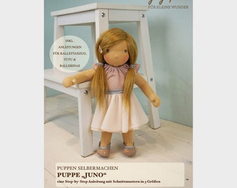 Ebook Doll Juno / DIY Doll Making Instructions incl. Pattern