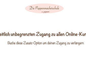 Zugangsverlängerung für Online-Kurse