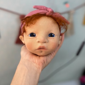 Doll making online course Felting Faces ENGLISH SUBS learn to model realistic, vibrant & cute doll heads image 9