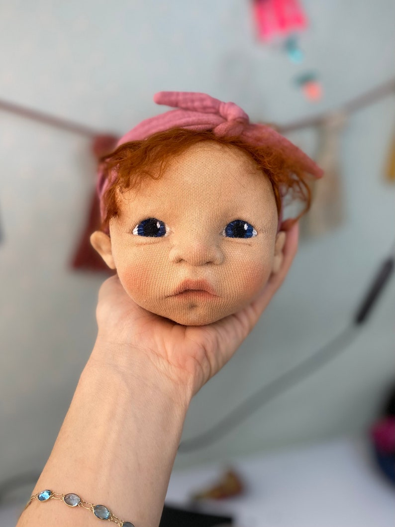 Online-Kurs Gesichter filzen lerne realistische, lebendige & süße Puppenköpfe zu modellieren Bild 10