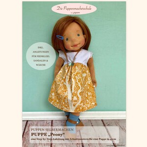 Ebook Doll Peony / DIY-Instruction incl. Pattern / GERMAN