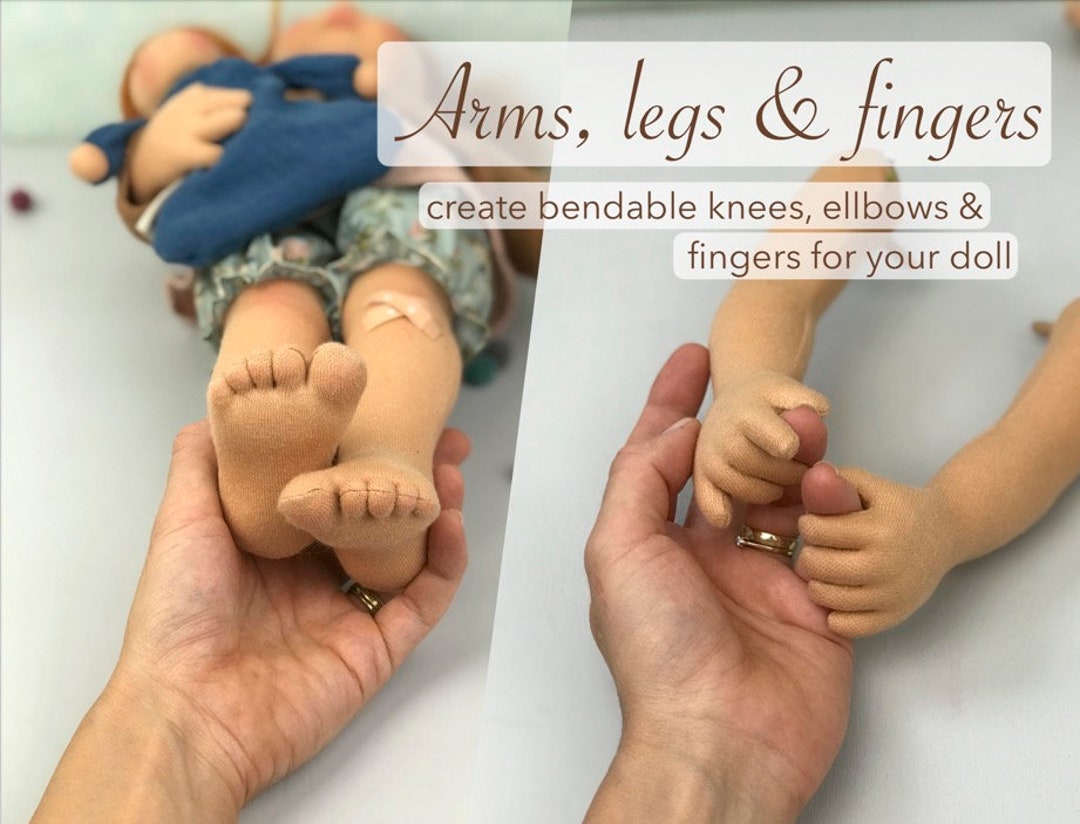 Online Course arms Legs Finger Create a Doll With Flexible Joints ENGLISH VERSION Etsy