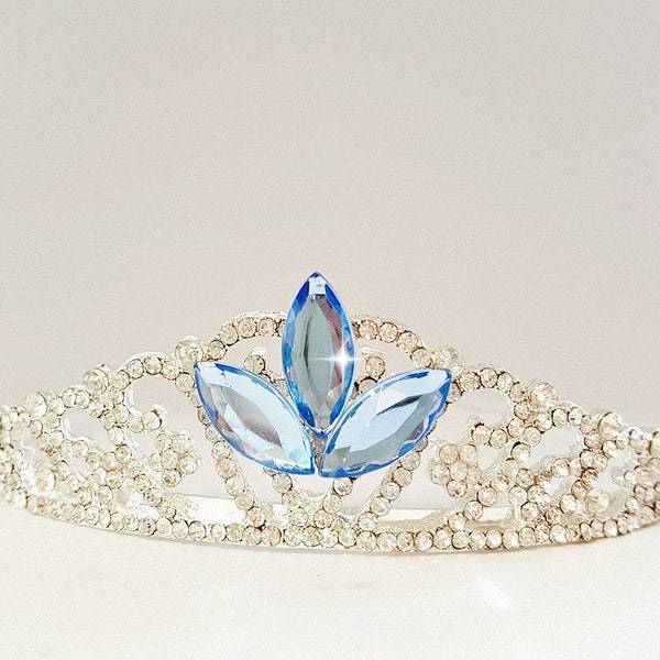 Sale! CINDERELLA CROWN fits Cinderella Birthday Outfit, Princess Birthday Outfit, Cinderella Tiara, Cinderella Party Birthday Crown Gift