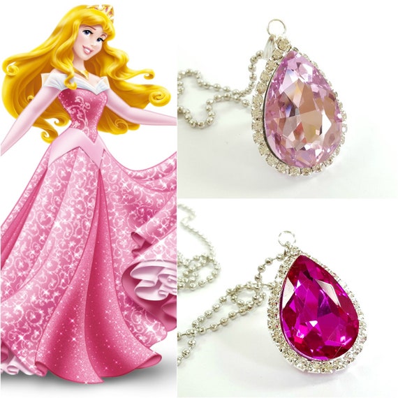 Disney X RockLove SLEEPING BEAUTY Maleficent Crystal Necklace – RockLove  Jewelry