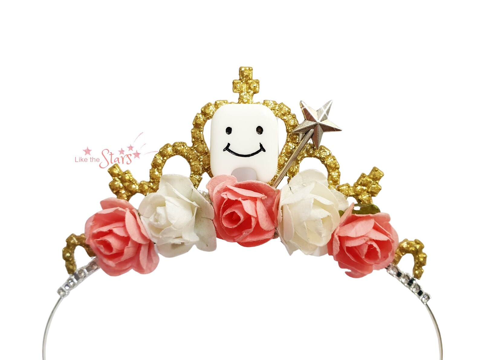 Tooth Fairy Crown Tiara Headband Tooth Fairy Costume Cosplay Etsy