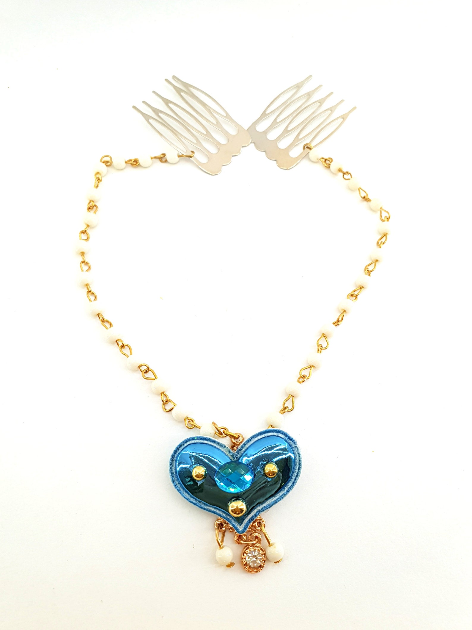 Jasmine Aladdin Indian Bollywood Forehead Headpiece Maang Etsy