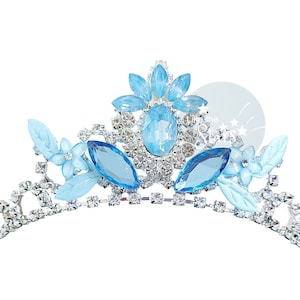 CINDERELLA CROWN fits Cinderella Birthday Outfit, Princess Birthday Crown Outfit, Cinderella Tiara, Toddler Birthday Crown, Princess Crown