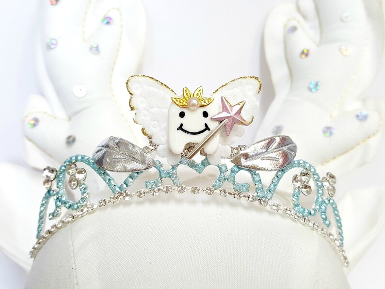 Tooth Fairy Crown Tiara Headband Tooth Fairy Costume Cosplay Etsy
