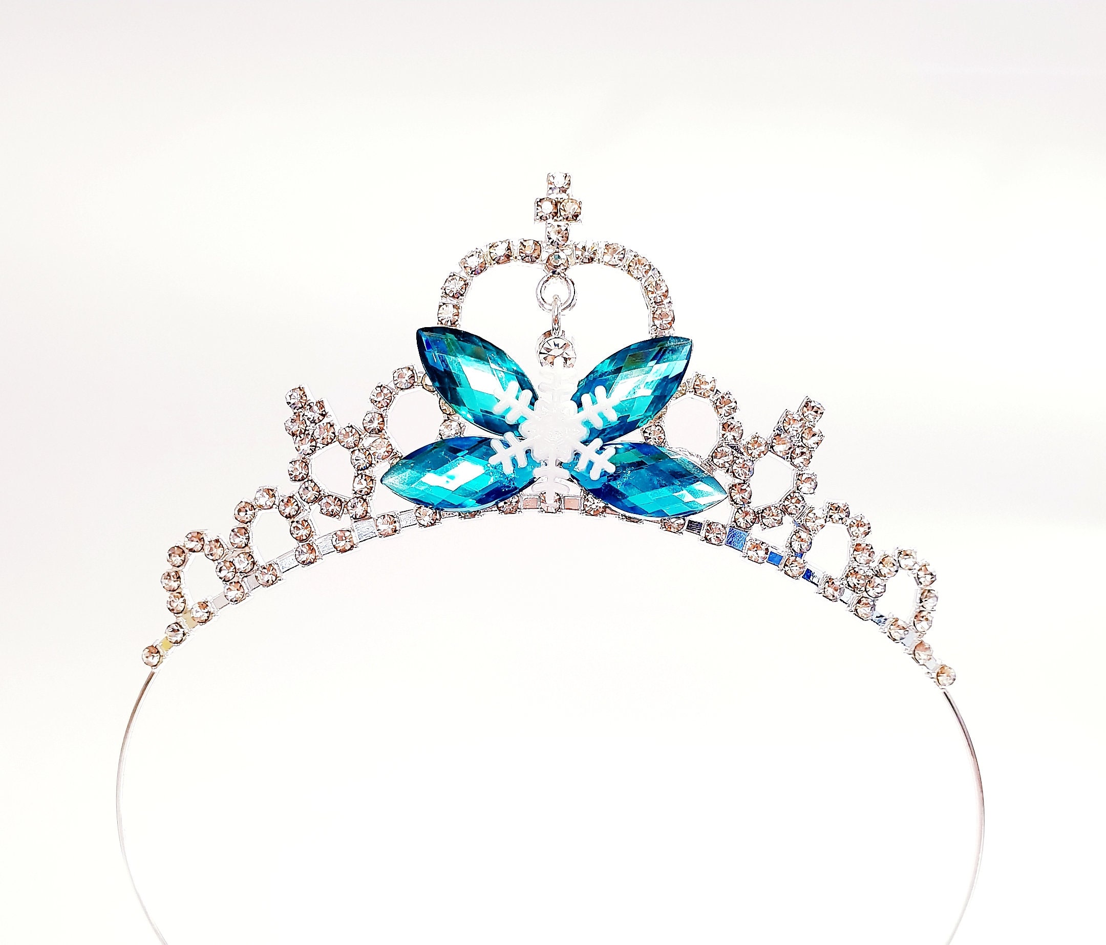 FROZEN ELSA CROWN Snowflake Crown Birthday Party Crown Etsy