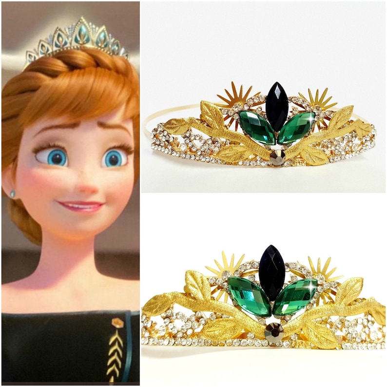 Anna Crown Frozen 2 Anna Tiara Princess Anna Crown Tiara Etsy Australia