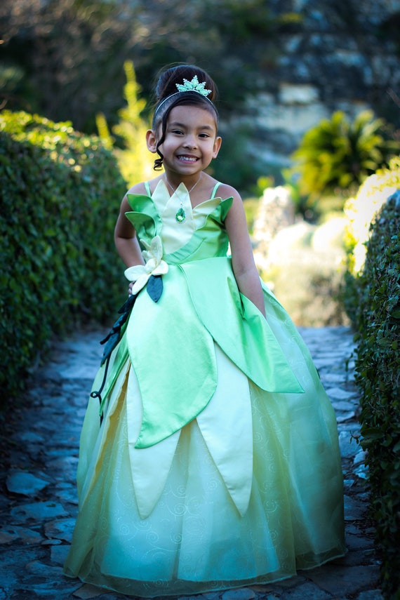 Princess Tiana Costume Set - Princess and the Frog