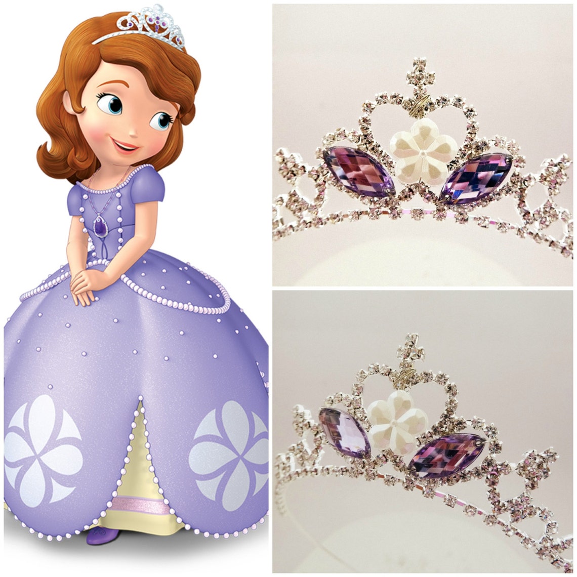 Sofia the First Headband Sofia the First Crown Sofia the Etsy