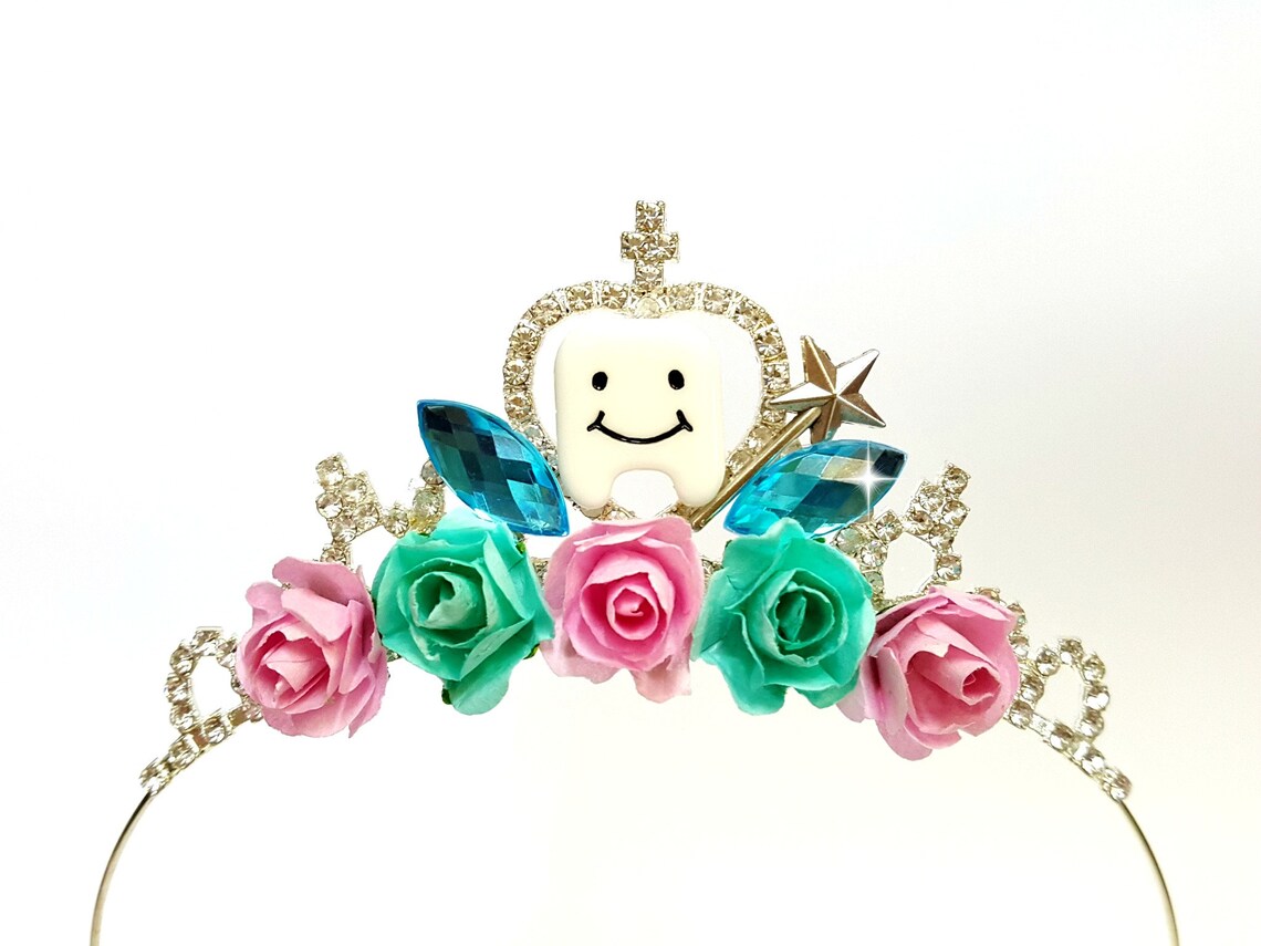 Tooth Fairy Crown Tiara Headband Tooth Fairy Costume Cosplay Etsy