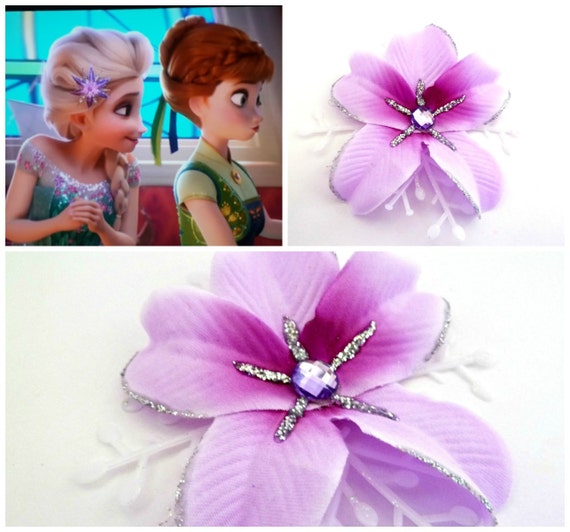 Frozen Fever Elsa Purple Hair Flower Elsa Purple Flower Hair - Etsy New Zealand Frozen Fever Elsa Purple Hair Flower Elsa Purple Flower Hair - Etsy New Zealand